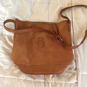LEATHER SATCHEL CROSS BODY PURSE